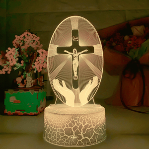 3D Night Lamp - Colorful Religious Lamps | 7 Colors