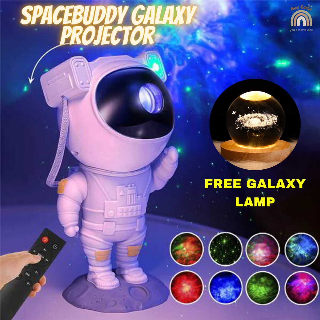 SpaceBuddy™ 4K Galaxy Mini Projector – Doodle Buddy