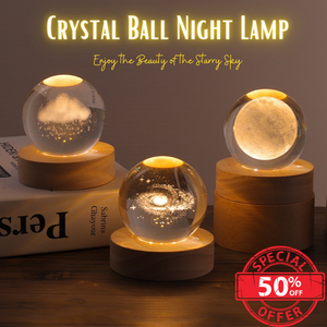 3D Crystal Ball lamp |Buy 1 TAKE 1 for 975 | Buy 2 TAKE 1 for 1300